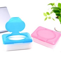 Plastic Wet Tissue Paper Case Baby Wipes Storage Box Holder Container Houseware