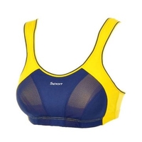 Plus Size Women Professional Shockproof Wireless Sports Bras Push Up Fitness Vest Bras