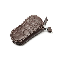 Portable PU Leather Key Holder Heart-shaped Casual Clutch Wallet For Women Men