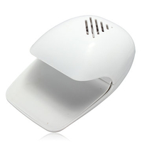 Portable White Nail Polish Curing Air Drying Fan Finger Toe Dryer
