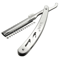Professional Stainless Steel Hair Shaving Razor Knife Rest Shaver Frame