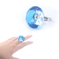 Reusable Makeup Eyelash Extension Pigment Container Crystal Ring Ink Holder Cup Tattoo Art Tool