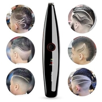 Rewell Electric Rechargeable Lettering Hair Trimmer Clipper Kit Barber Styling Tool