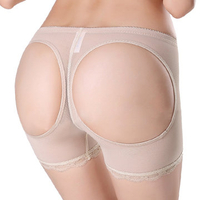 Seamless Expose Hollow Safety Pants Breathable Underwear