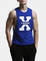SEOBEAN Mens Summer Printed Casual Cotton Vest Fitness Jogging Sport Tank Tops