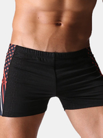 Sexy Beach Swimming Hot Spring Quick Drying Breathable Soft Boxers Trunks for Men