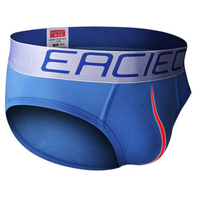 Sexy Casual Breathable Soft Ice Silk U Convex Briefs for Men