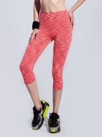 Sexy Dye Color Stretch Yoga Capri Leggings