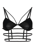 Sexy Hollow Cross Strap Camisole Women Crop Top