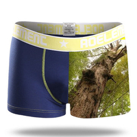 Sexy Modal Patchwork U Convex Underwear