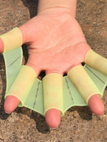 Silica Gel Hand Flipper Adult Child Webbed Training Swimming Paddle