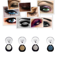 Single Glitter Eyeshadow Palette Pearl Bright Sparkling Shimmer Eye Shadow Cream Makeup