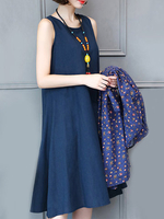 Solid Dress Floral Long Sleeve Kimonos Two-Piece Suit