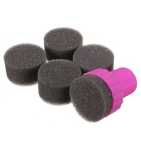 Sponge Nail Art Stamp Paint Polish DIY Template Transfer Manicure Tool