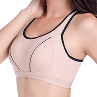 Sport Crisscross Gather Wireless Movable Straps Bras