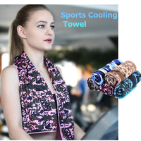 Sports Cooling Towel Summer Sweat Absorbent Towel Quick Dry Washcloth For Gym Running Yoga
