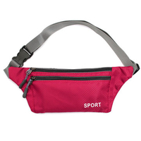 Sports Runing Travel Jogging Zip Waist Bag Waterproof Belt Bag