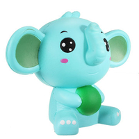 Squishy Elephant Jumbo 17cm Slow Rising With Packaging Collection Gift Decor Soft Toy