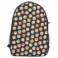 Student School Bags Expression Casual Cartoon Gute Creative Backpack