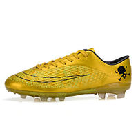 Studs Dot Pattern Lace Up Sport Soccer Football Sneaker For Men