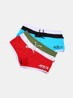 Summer Beach Stitching Swim Trunks Sport Breathable Quick Drying for Men