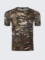 Summer Mens Tees Army Sports Tactical Camo Slim Fit Crew Neck Short Sleeved T-shirts