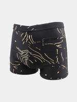 Swimming Beach Boxers Hot Spring Small Pocket Quick Drying Trunks for Men