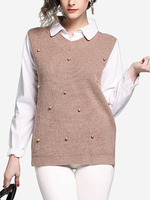 TangJie Casual Sleeveless Women Sweaters