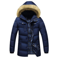 Thicken Furry Hooded Plus Size Mutil Pockets Coat