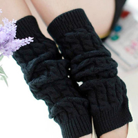 Thicken Winter Warm High Knee Leg Knit Crochet Socks