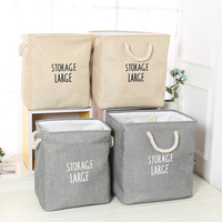 Thickened Double Layer Laundry Storage Basket