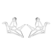 Trendy Hollow Earrings Paper Cranes Women Earrings