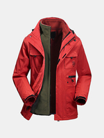 Two Pieces Water Resistent Wind Proof Travel Jacket