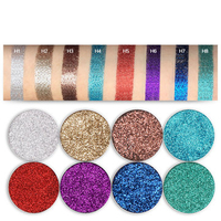 TZ Pressed Glitters Single Eyeshadow Diamond Rainbow Eyes Make Up Cosmetics