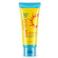 UV Block Sunscreen SPF 30+ Waterproof Face Whitening Cream Sun Ice Cool Repair Skin Lotion 80g