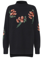 Vintage Embroidery Women Sweaters