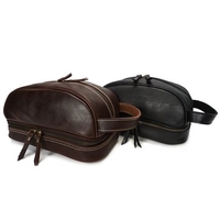 Vintage Genuine Leather Clutch Bag