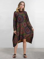 Vintage Printed Dress
