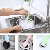 Water-saving Faucet Cleaning Brush Filter Vegetable Brush Kitchen Taps Extended Shower Head