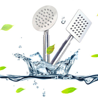 Water Saving Pressurize Handheld Stainless Steel Shower Head