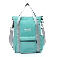 Waterproof Nylon Women Handbag Multifunction Bag Casual Backpack