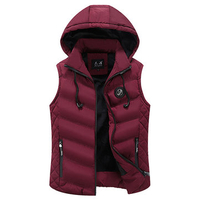 Waterproof Windproof Hood Collar Vests