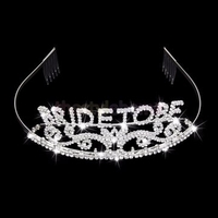 Wedding Headband Bachelorette Sparkle Tiara Hen Party Crown Bride Bridal Shower Supply