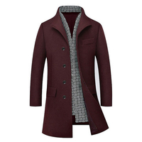 Winter Gentlemanlike Woolen Coat