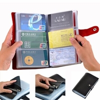 Woman Man Unisex Universal Multi-Slots Card Large Capacity 90 Card Slots Card Wallet