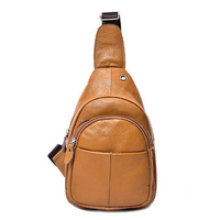 Women & Men Leisure Genuine Leather Crossbody Bag