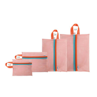 Women 4 PCS Large Capacitye Hollow Weaving Storage Bag Travel Storage Bag