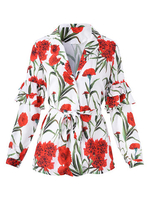 Women Bohemian Printed Blouses