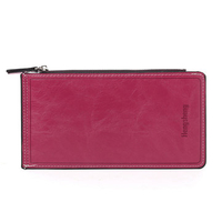 Women Candy Color Large Capacity Cards Bags Casual Leisure Purse
