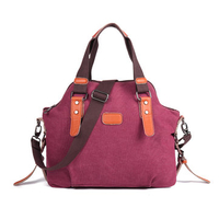 Women Casual Canvas Handbag Shoulder Bag Crossbody Bags